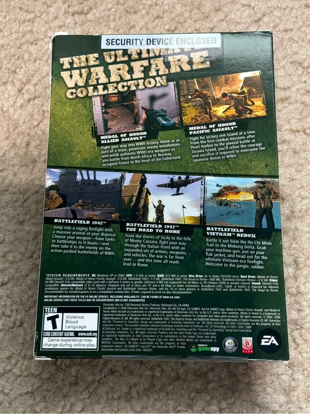 Warfare Collection PC Game Set - Green